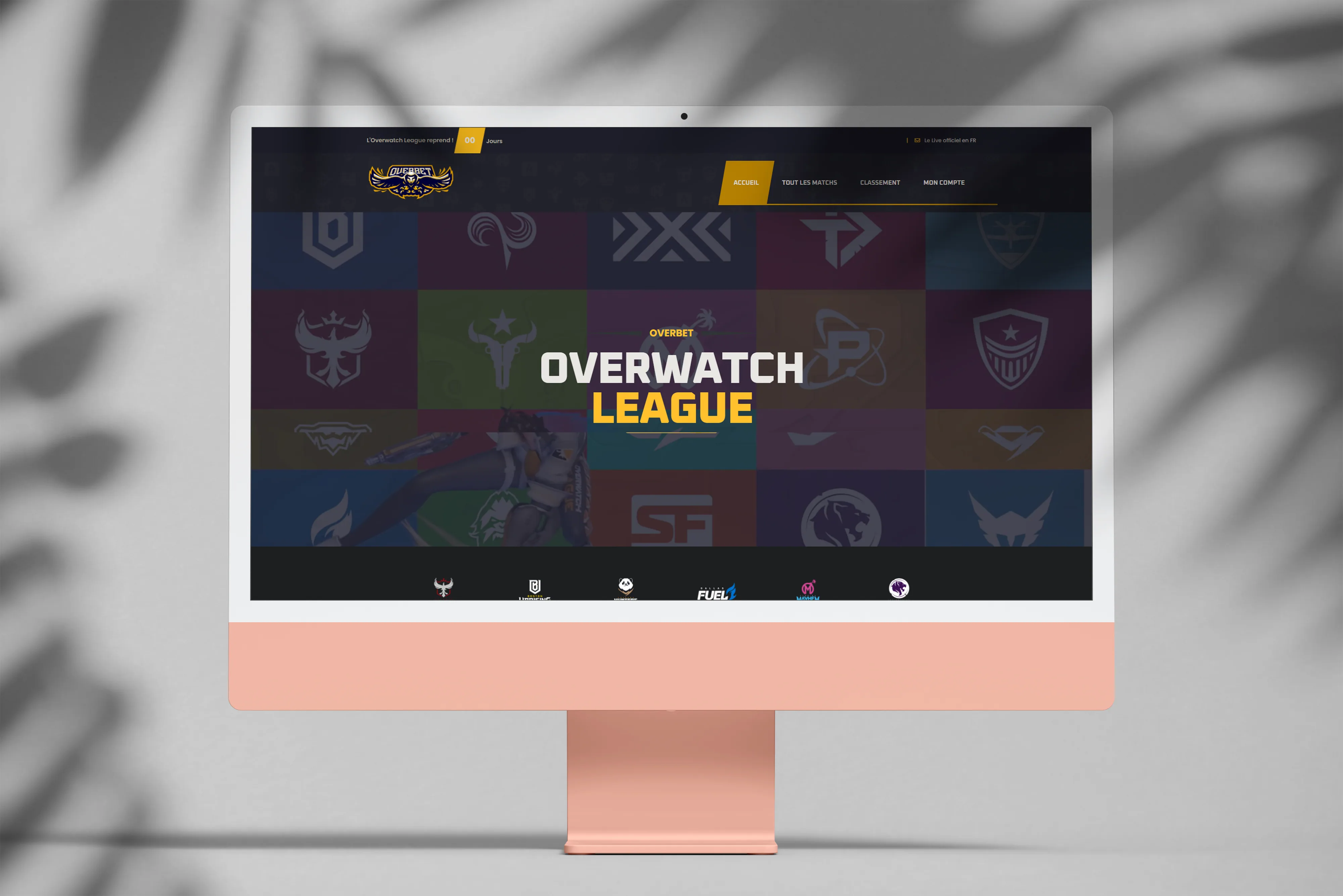 Overbet, des paris amicaux sur l’esport Overwatch