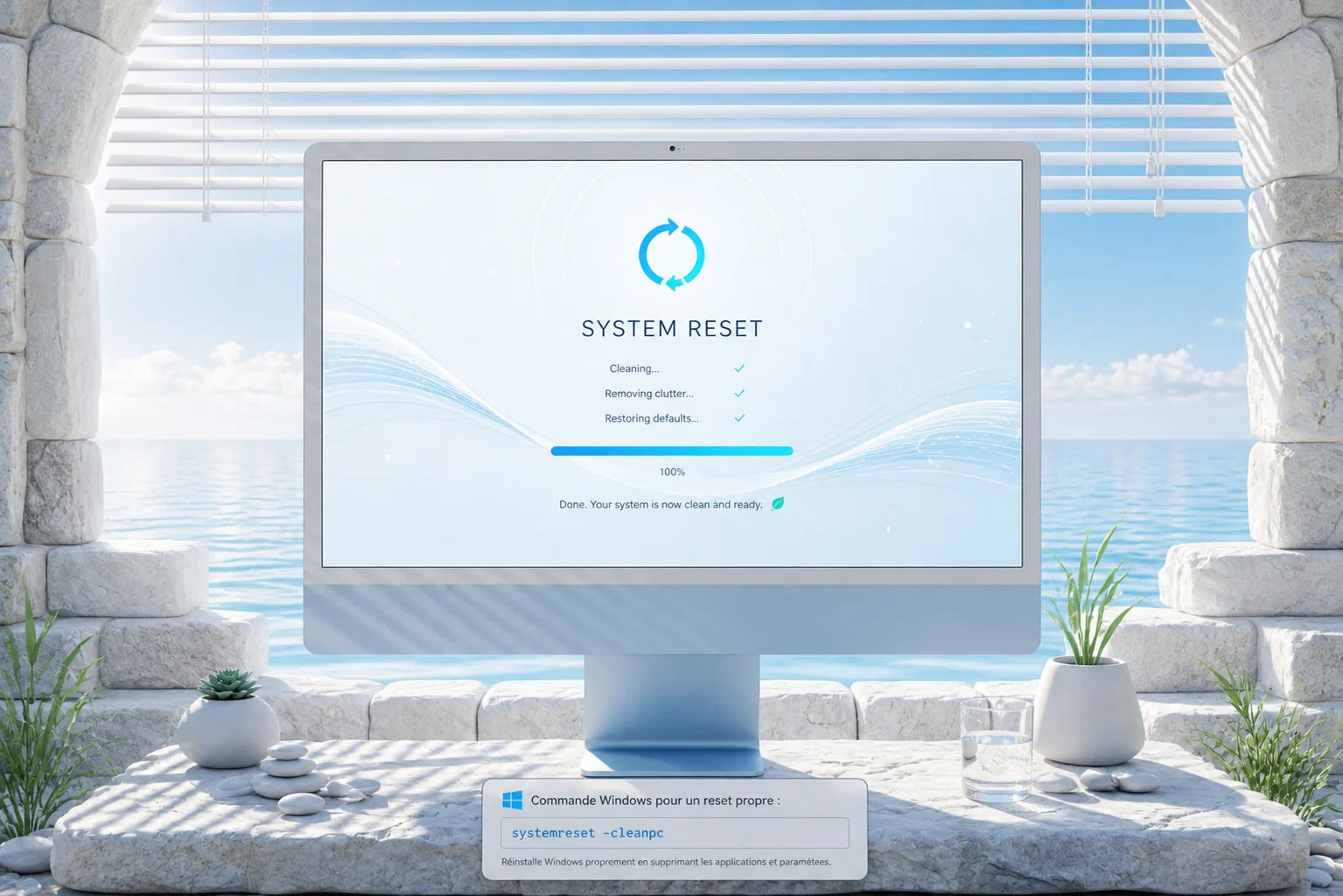 Reset Pack, réinstaller Windows en une commande